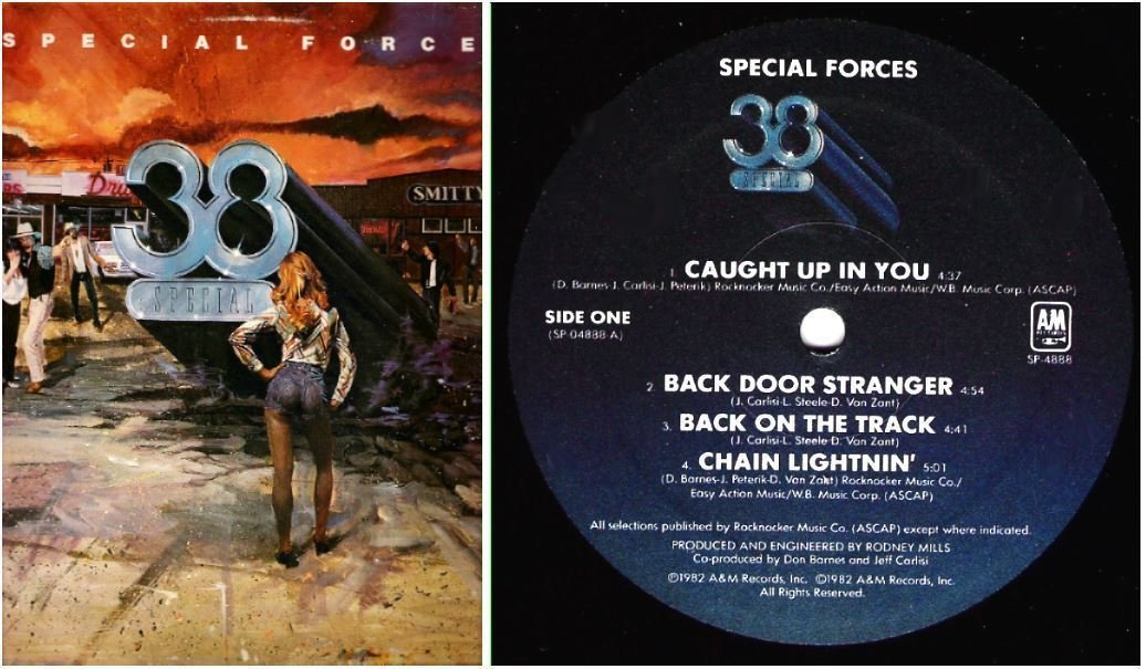 38 Special / Special Forces (1982) / A+M SP-4888 (Album, 12" Vinyl)