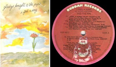 Knight, Gladys (+ The Pips) / I Feel a Song (1974) / Buddah BDS-5612