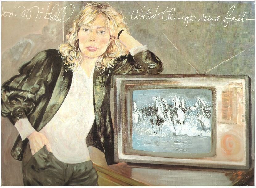 Mitchell, Joni / Wild Things Run Fast (1982) / Geffen GHS-2019