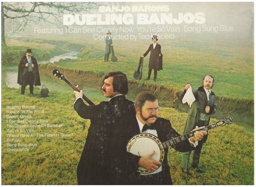 Banjo Barons, The / Dueling Banjos (1973) / Harmony KH-32214 (Album, 12" Vinyl)