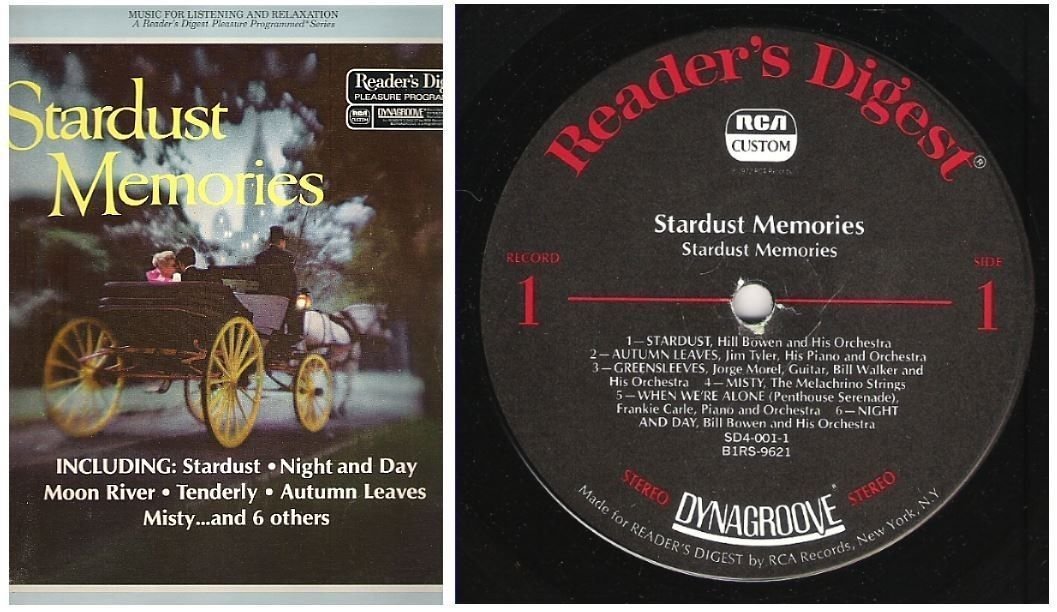 Various Artists / Stardust Memories (1972) / Reader&#39;s Digest SD4-001-1