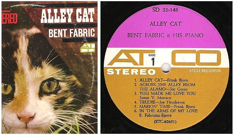 Fabric, Bent / Alley Cat (1962) / Atco SD 33-148 (Album, 12" Vinyl)