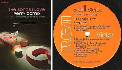 Como, Perry / The Songs I Love (1963) / RCA Victor LSP-2708
