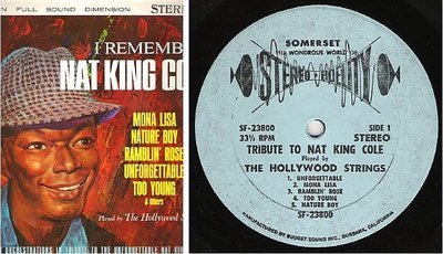 Hollywood Strings, The / I Remember Nat King Cole (1966) / Somerset SF-23800
