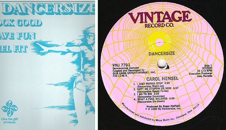 Hensel, Carol / Dancersize (1980) / Vintage VNJ-7701