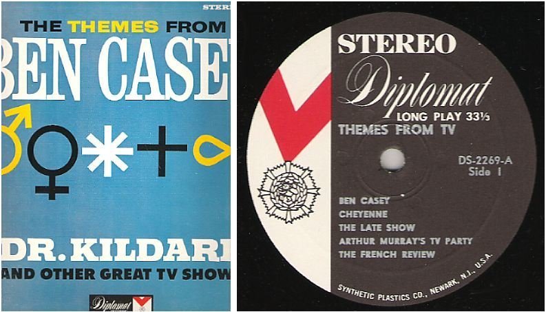 Uncredited Artists / Themes From TV (1962) / Diplomat DS-2269 (Album, 12&quot; Vinyl)