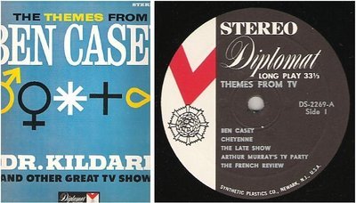 Uncredited Artists / Themes From TV (1962) / Diplomat DS-2269