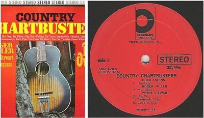 Various Artists / Country Chartbusters (1965) / Design SDLP-628
