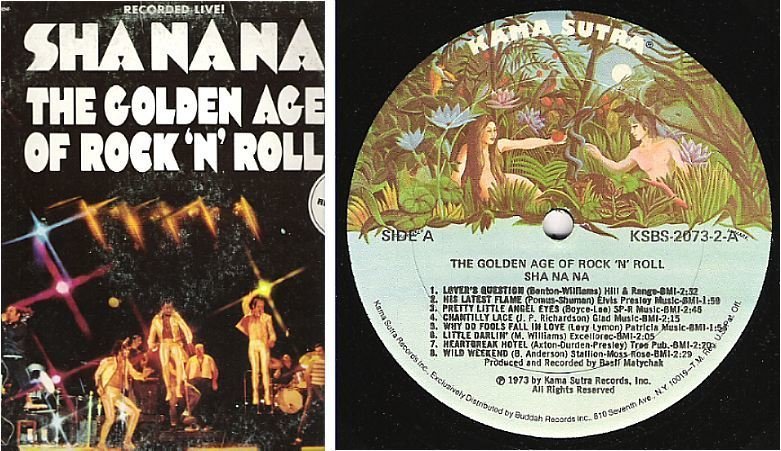 Sha Na Na / The Golden Age of Rock &#39;N&#39; Roll (1973) / Kama Sutra KSBS-2073 / Two LP Set