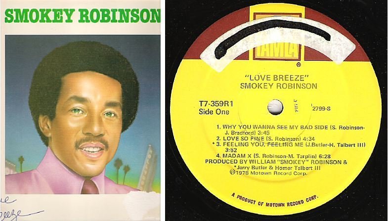 Robinson, Love (1978) / Tamla T7-359R1 (Album, 12"