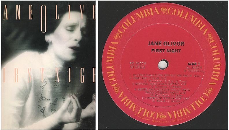 Olivor, Jane / First Night (1976) / Columbia PC-34274 (Album, 12" Vinyl)