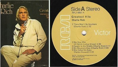 Rich, Charlie / Greatest Hits (1975) / RCA Victor APL1-0857
