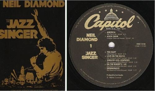 Diamond, Neil / The Jazz Singer (1980) / Capitol SWAV-12120 (Album, 12" Vinyl)