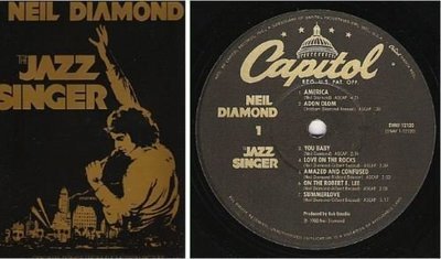 Diamond, Neil / The Jazz Singer (1980) / Capitol SWAV-12120 (Album, 12&quot; Vinyl)