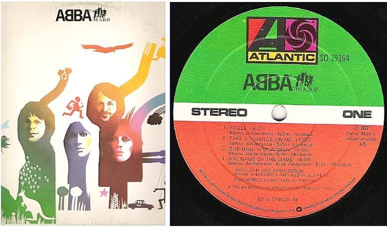 ABBA / The Album (1977) / Atlantic SD-19164 (Album, 12" Vinyl)