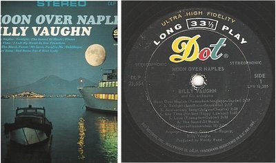 Vaughn, Billy / Moon Over Naples (1965) / Dot DLP-25,654