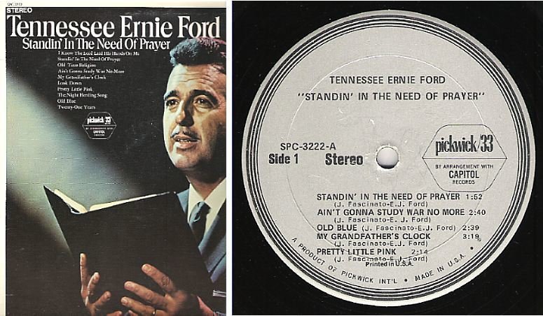Ford, Tennessee Ernie / Standin&#39; In the Need of Prayer (1970) / Pickwick SPC-3222