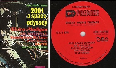 Stradivari Orchestra + Strings / Great Movie Themes (1960's) / Premier PS-9055