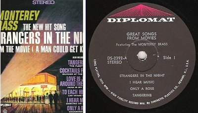 Monterey Brass, The / Great Songs From Movies (Strangers in the Night) / Diplomat DS-2392