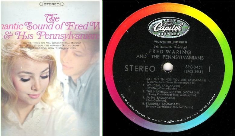 Waring, Fred (+ The Pennsylvanians) / The Romantic Sound of Fred Waring and The Pennsylvanians (1967) / Capitol SPC-3451