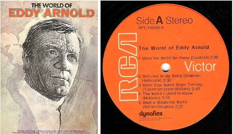Arnold, Eddy / The World of Eddy Arnold (1973) / RCA Victor APL1-0239 (Album, 12" Vinyl)