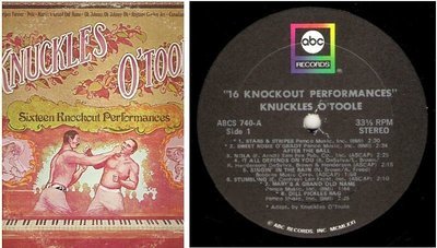 O&#39;Toole, Knuckles / 16 Knockout Performances (1971) / ABC ABCS-740
