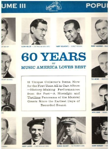 Various Artists / 60 Years of Music America Loves Best - Popular-Vol. III (1961) / RCA Victor LOP-1509