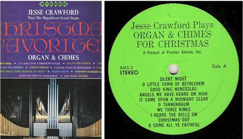 Crawford, Jesse / Christmas Favorites (1960's) / Premier XMS-3 (Album, 12" Vinyl)
