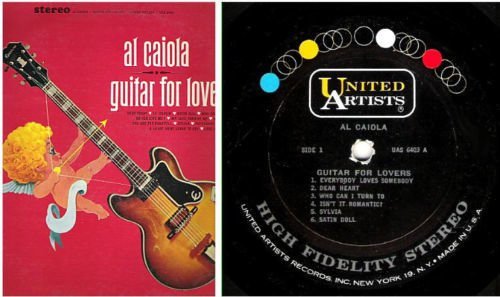 Caiola, Al / Guitar For Lovers (1965) / United Artists UAS-6403 (Album, 12" Vinyl)