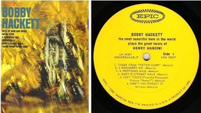 Hackett, Bobby / The Most Beautiful Horn In the World Plays The Great Music of Henry Mancini (1963) / Epic LN-24061