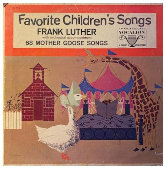 Luther, Frank / Favorite Children&#39;s Songs / Vocalion VL-3713 (1963)