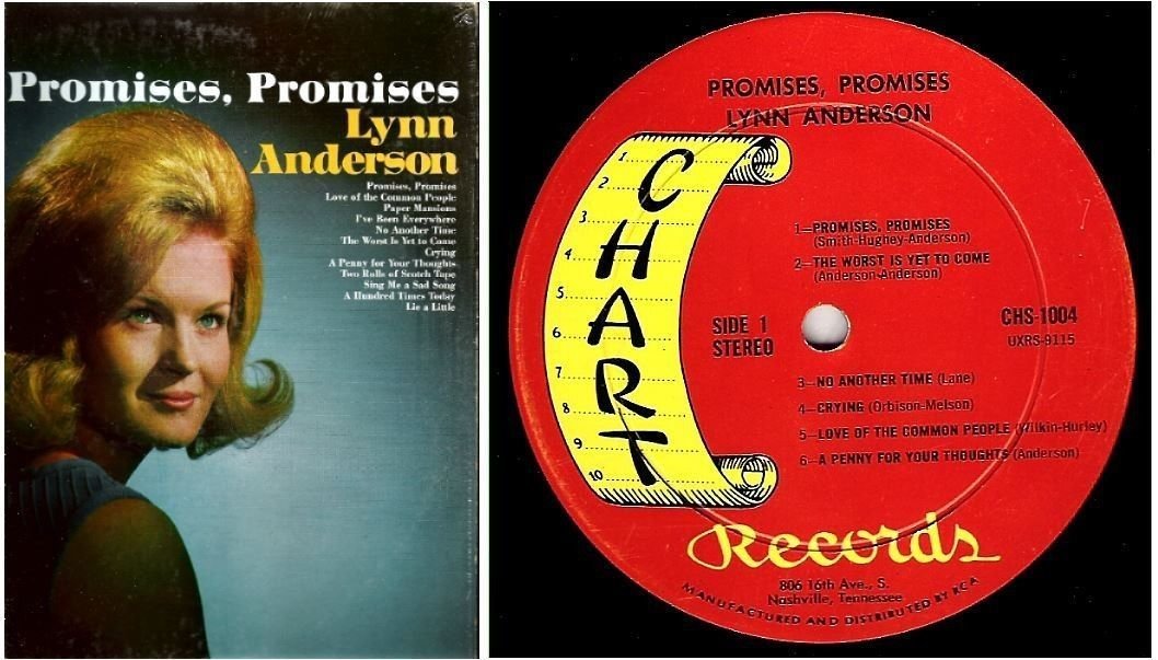 Anderson, Lynn / Promises, Promises (1968) / Chart CHS-1004 (Album, 12" Vinyl)
