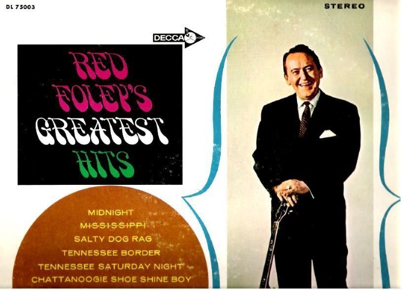 Foley, Red / Greatest Hits (1968) / Decca DL-75003 (Album, 12" Vinyl)