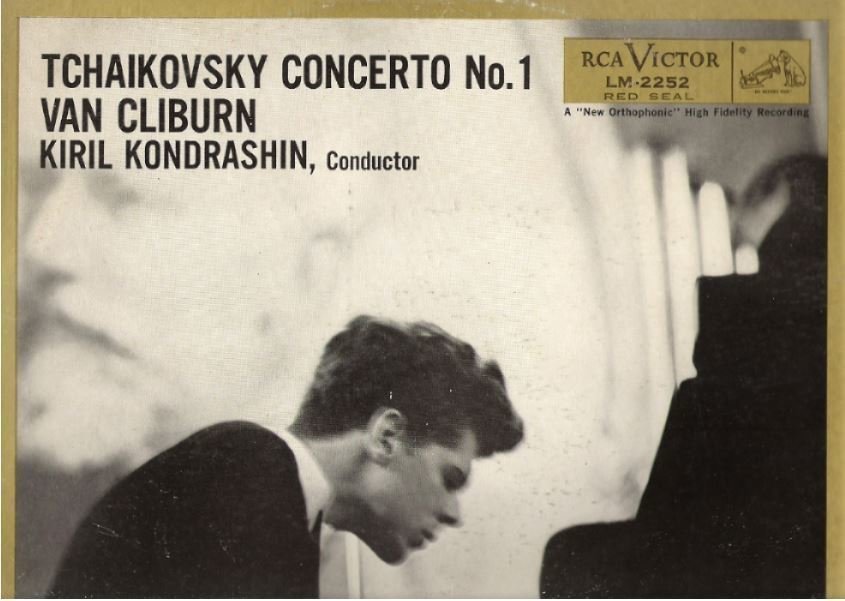 Cliburn, Van / Tchaikovsky: Piano Concerto No. 1, in B-Flat Minor, Op. 23 (1958) / RCA Victor Red Seal LM-2252 (Album, 12" Vinyl)