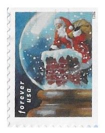 United States / 2023 / Santa Claus in Snow Globe (Forever)