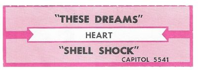 Heart / These Dreams / Capitol 5541