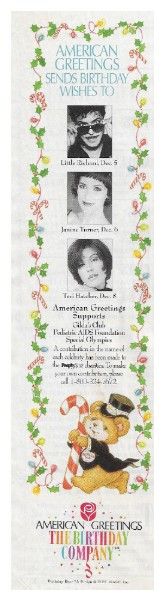 Little Richard / American Greetings Sends Birthday Wishes (December 1995)