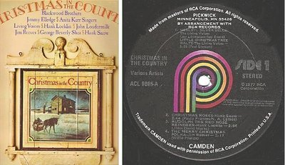 Various Artists / Christmas in the Country (1977) / Pickwick-Camden ACL-9005