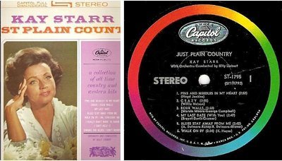 Starr, Kay / Just Plain Country (1962) / Capitol ST-1795