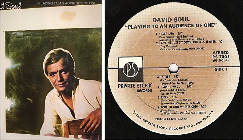 Soul, David / Playing to An Audience of One (1977) / Private Stock PS-7001