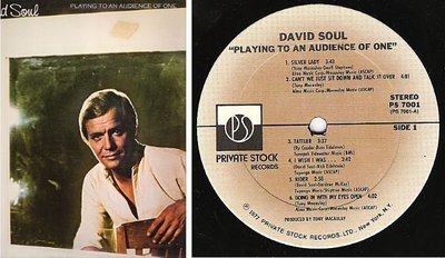 Soul, David / Playing to An Audience of One (1977) / Private Stock PS-7001