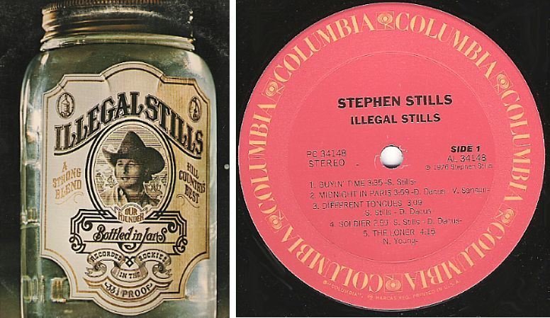 Stills, Stephen / Illegal Stills (1976) / Columbia PC-34148