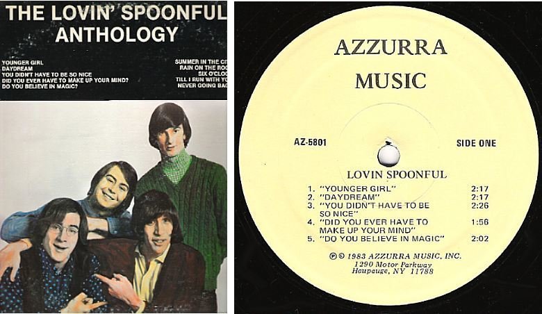 Lovin' Spoonful, The / Anthology (1983) / Azzurra Music AZ-5801