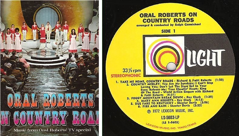 Roberts, Oral (+ Others) / On Country Roads (1972) / Light LS-5603