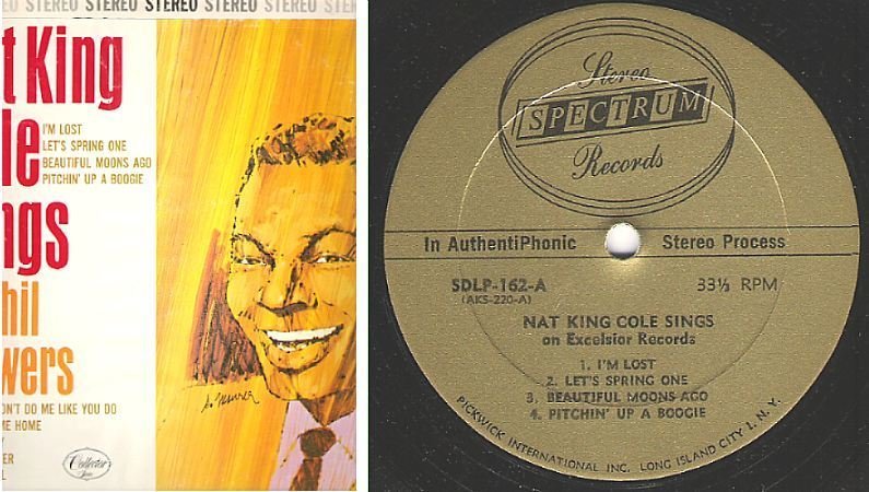 Cole, Nat King (+ Phil Flowers) / Nat King Cole Sings (1960's) / Design SDLP-162 (Album, 12" Vinyl)