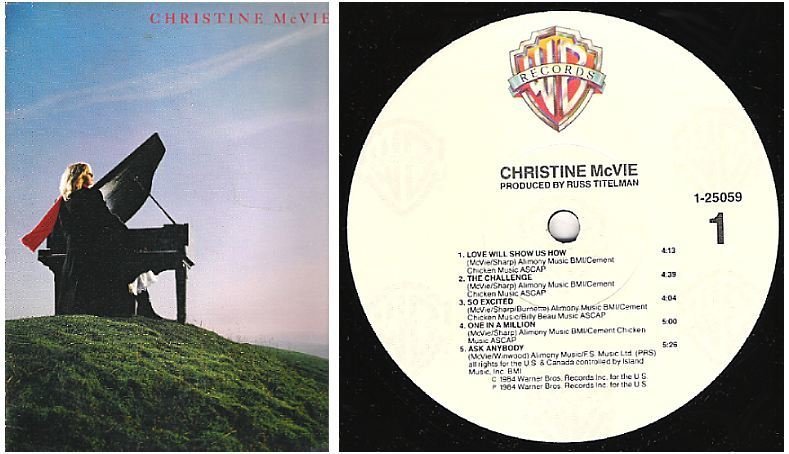 McVie, Christine / Christine McVie (1984) / Warner Bros. 1-25059