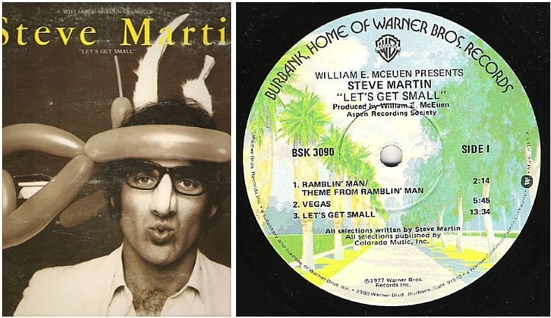 Martin, Steve / Let&#39;s Get Small (1977) / Warner Bros. BSK-3090