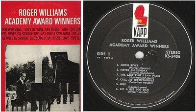 Williams, Roger / Academy Award Winners (1964) / Kapp KS-3406