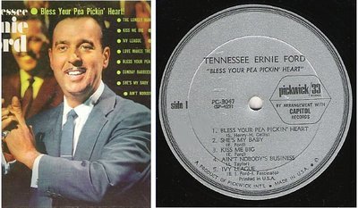 Ford, Tennessee Ernie / Bless Your Pea Pickin&#39; Heart! (1965) / Pickwick PC-3047