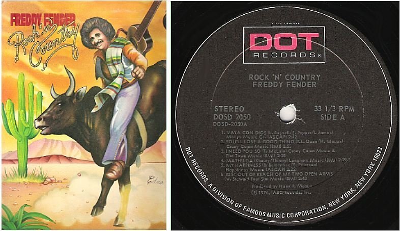 Fender, Freddy / Rock 'N' Country (1976) / Dot DOSD-2050 (Album, 12" Vinyl)